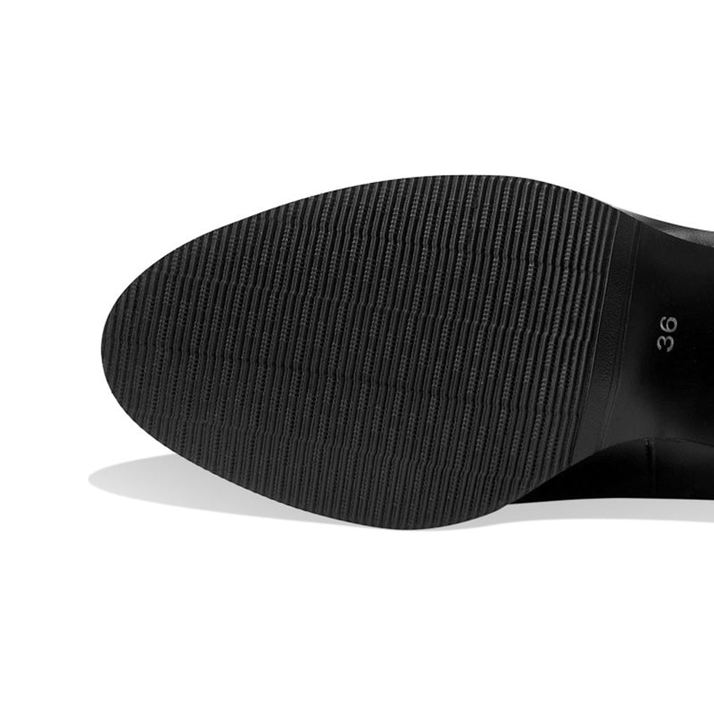 Botte en Cuir à Haute Tige - Elegance