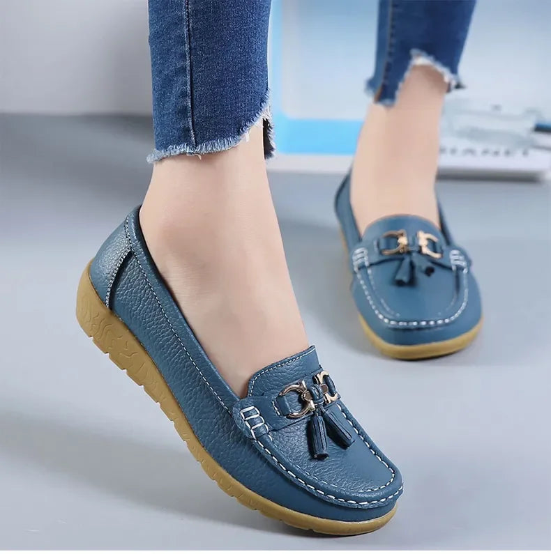 Mocassin en Cuir Emma