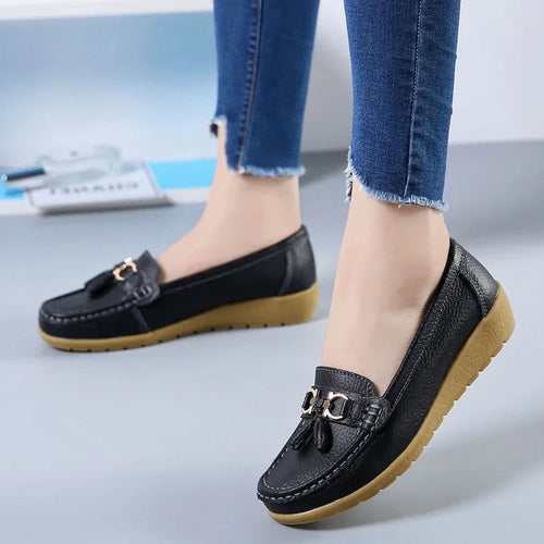 Mocassin en Cuir Emma