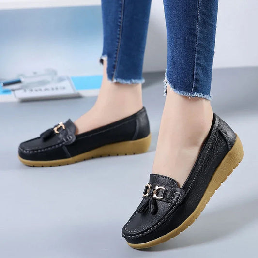 Mocassin en Cuir Emma