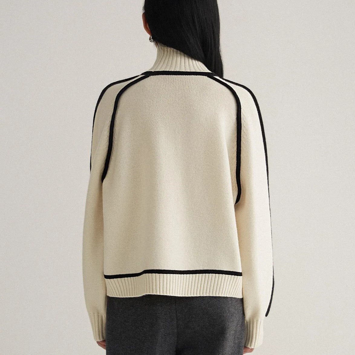 Pull à Col Roulé Luxer
