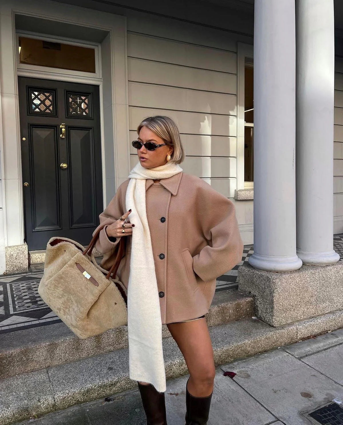 Veste Élégante en Laine - Pauline