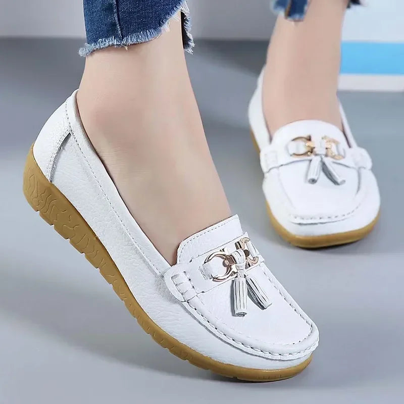 Mocassin en Cuir Emma