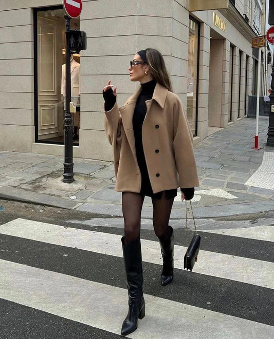 Veste Élégante en Laine - Pauline