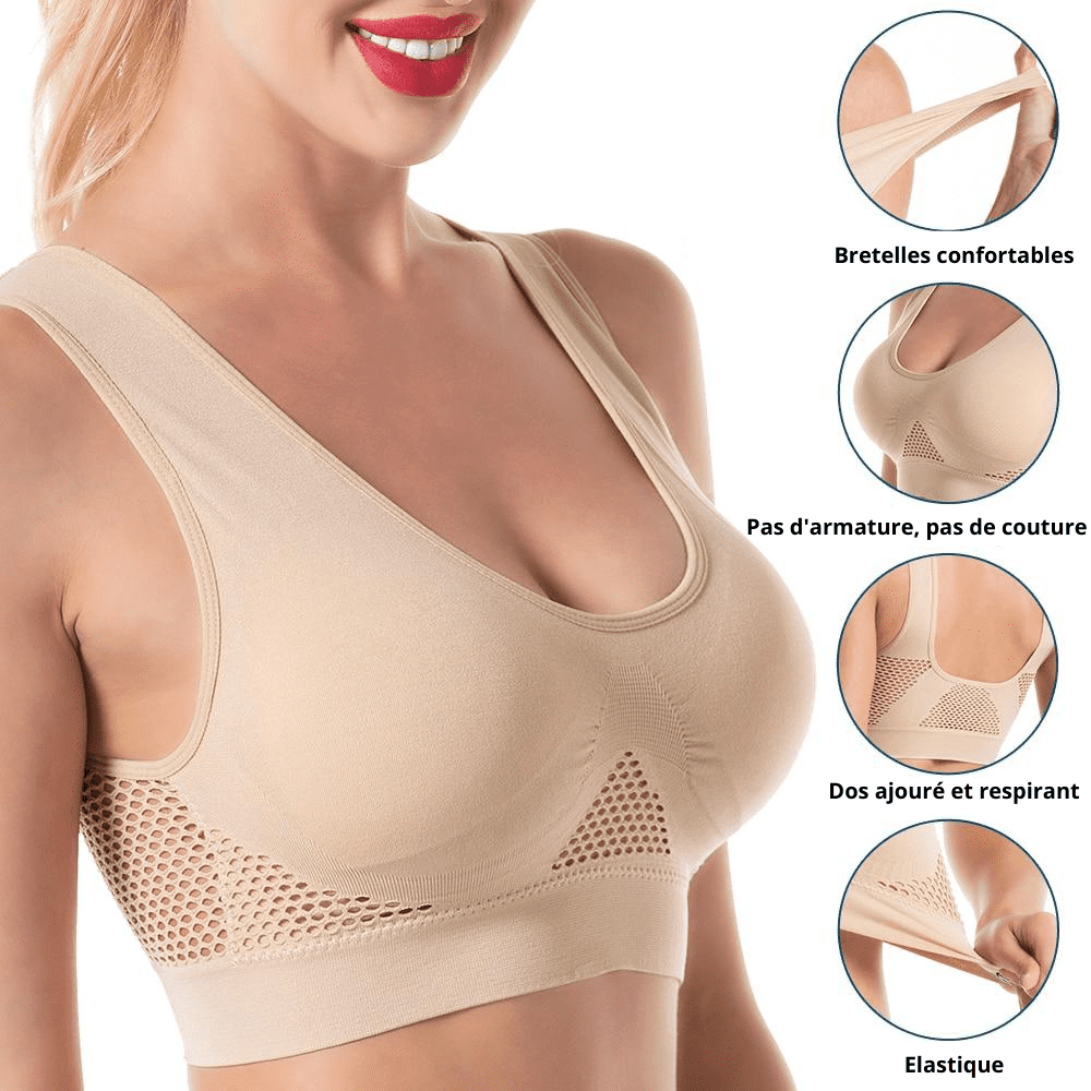 Brassière Sans Couture et Respirante - Top Confort