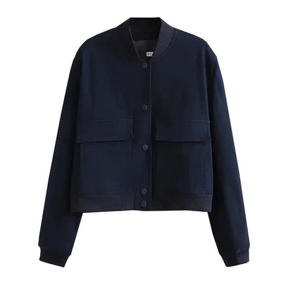 Madam - Veste Femme Courte avec Boutons