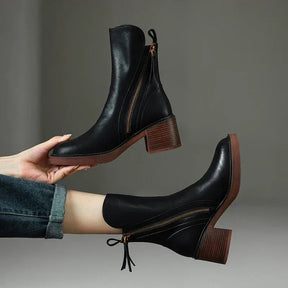 Marie™ - Bottes en Cuir