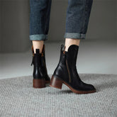 Marie™ - Bottes en Cuir