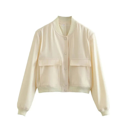 Madam - Veste Femme Courte avec Boutons