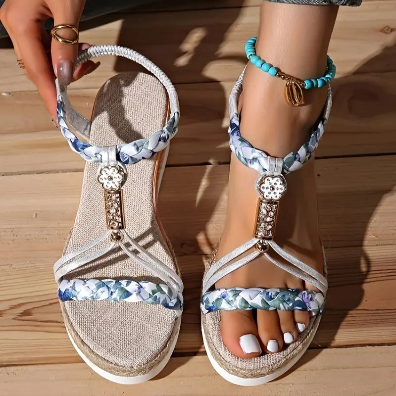 Sandales Bella Soft à Semelle Compensée