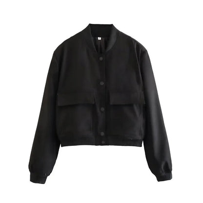 Madam - Veste Femme Courte avec Boutons